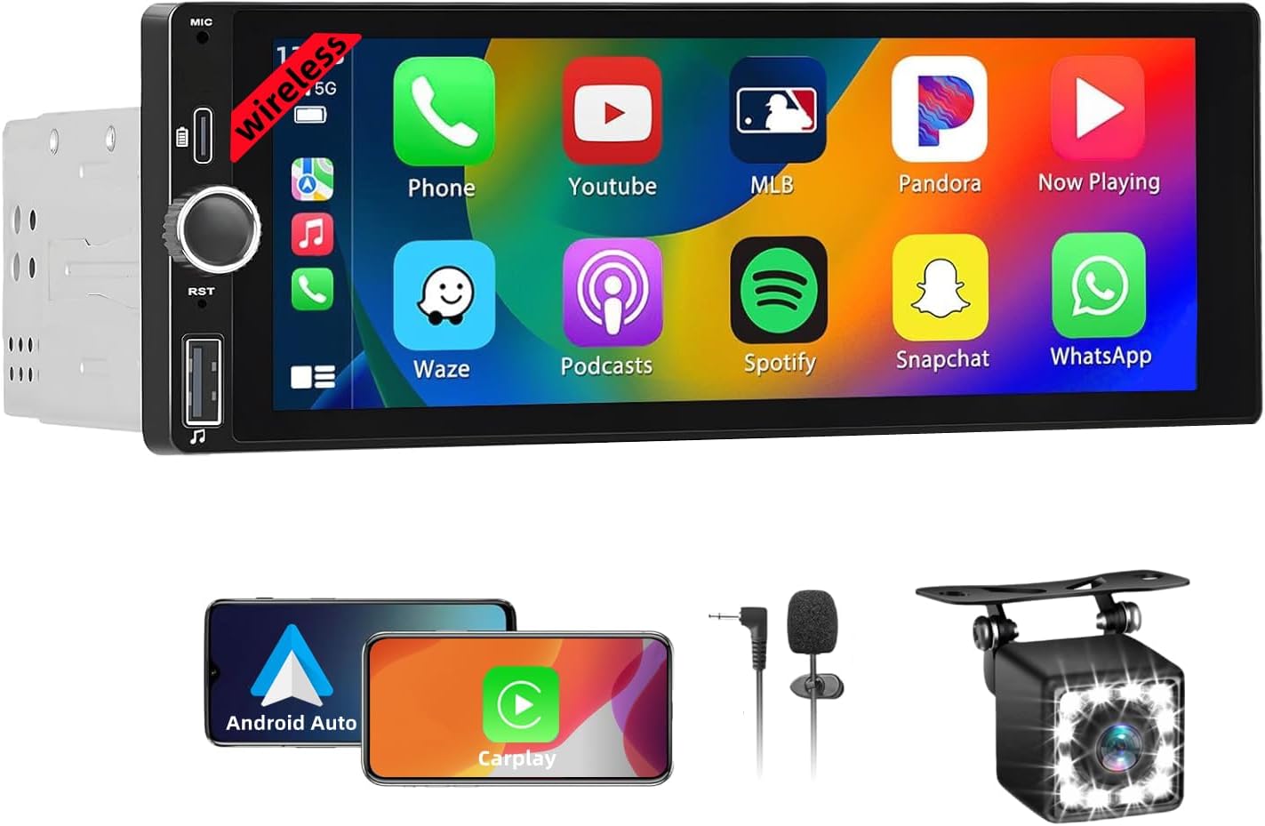 Detalle de Autoradio CarPlay 6,86 pouces