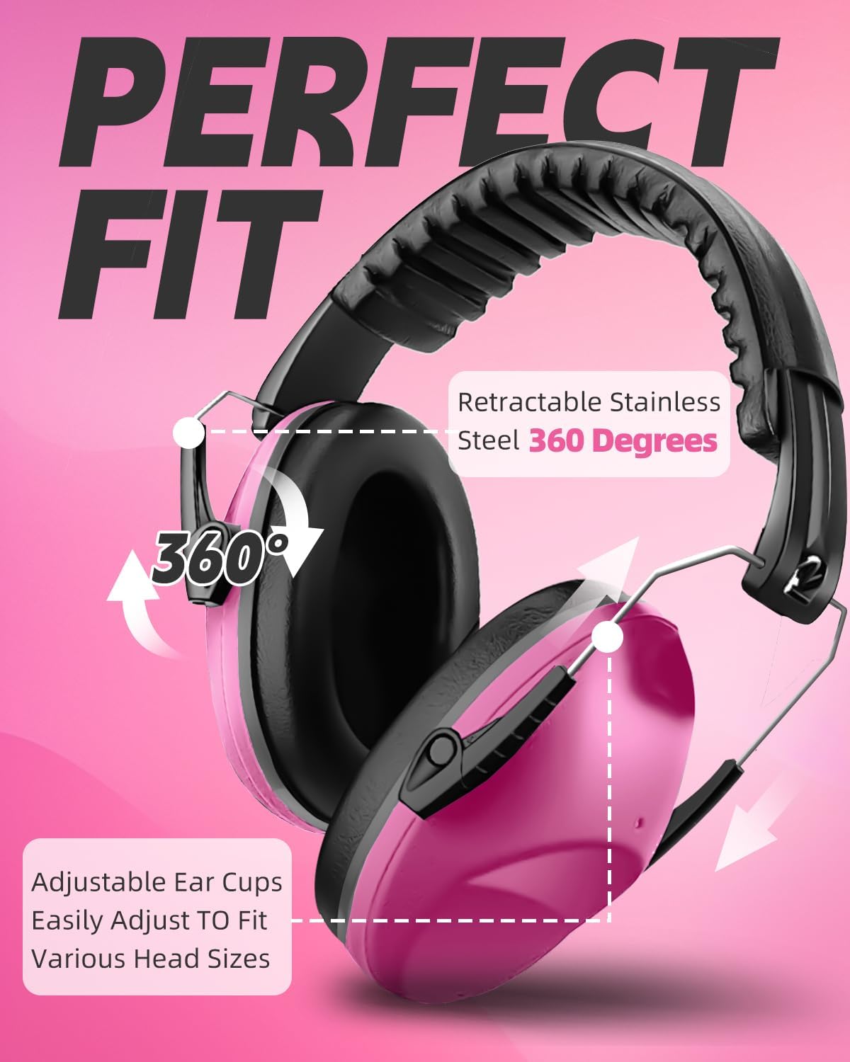 Detalle de Lorrtta Kids Noise Cancelling Ear Defenders