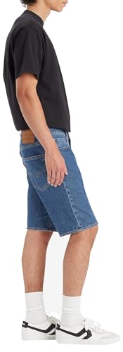 Detalle de Levi's 405 Standard Shorts para Hombre (34W) – Blue Core Cool Short