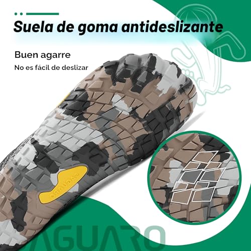 Thumbnail 6 de SAGUARO Zapatillas Barefoot Minimalistas para Hombre y Mujer (Negro Tinta, 47 EU) – Ligero entrenamiento y outdoor