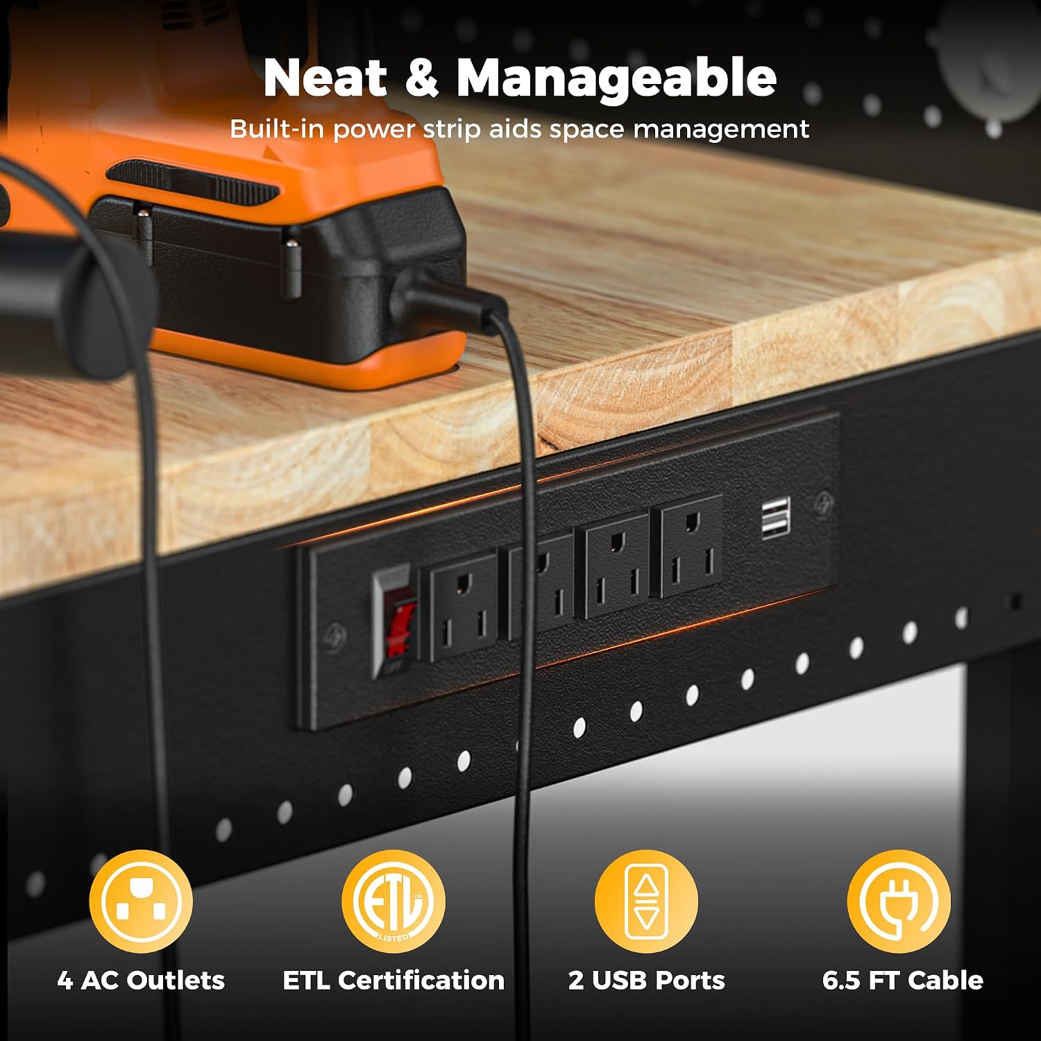 Detalle 2 de CAMMOO Workbench, 48 x 24 Inch