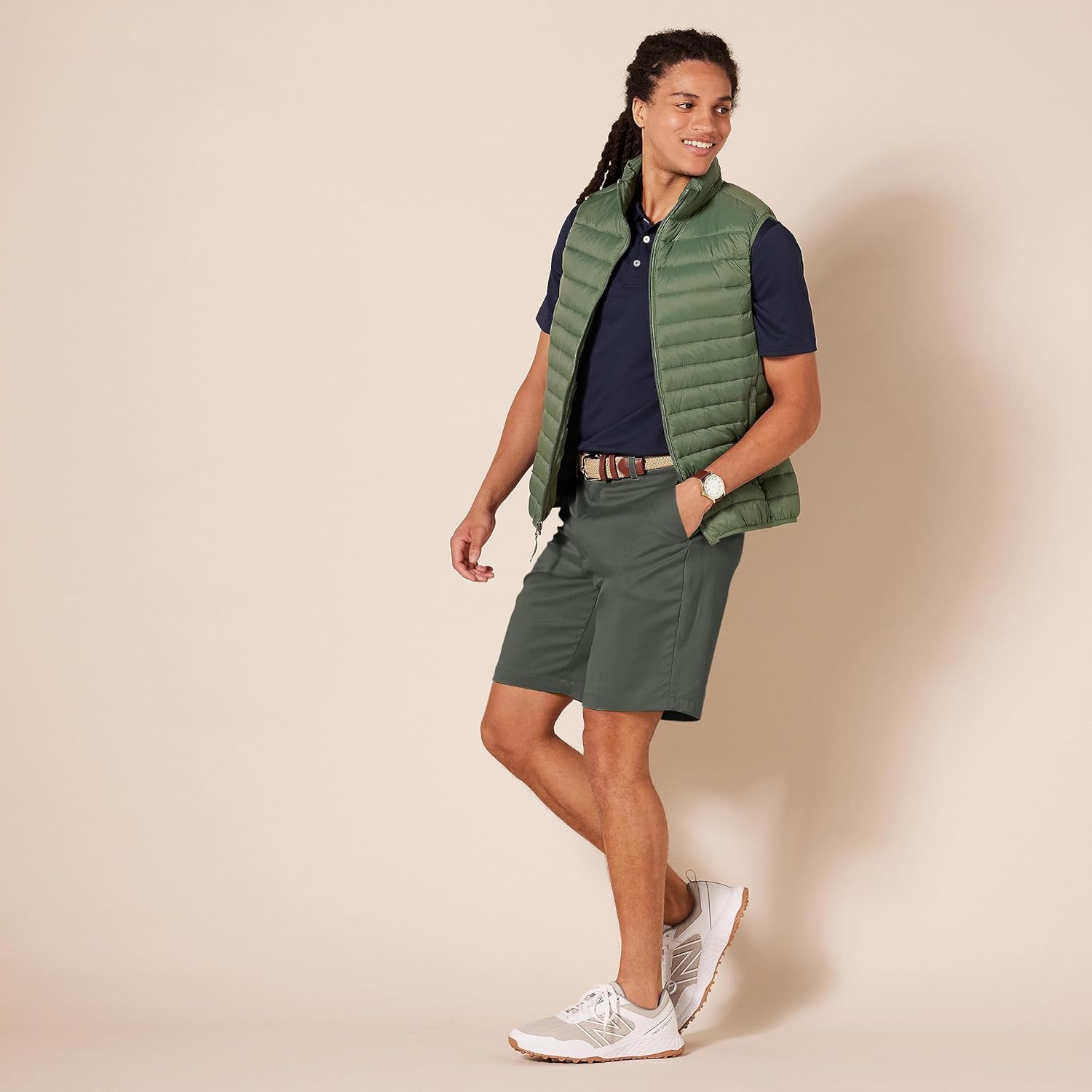 Thumbnail 2 de Amazon Essentials Herren Classic-Fit-Stretch-Golfshorts (Erhältlich in Big & Tall) – robust, komfortabel und alltagstauglich