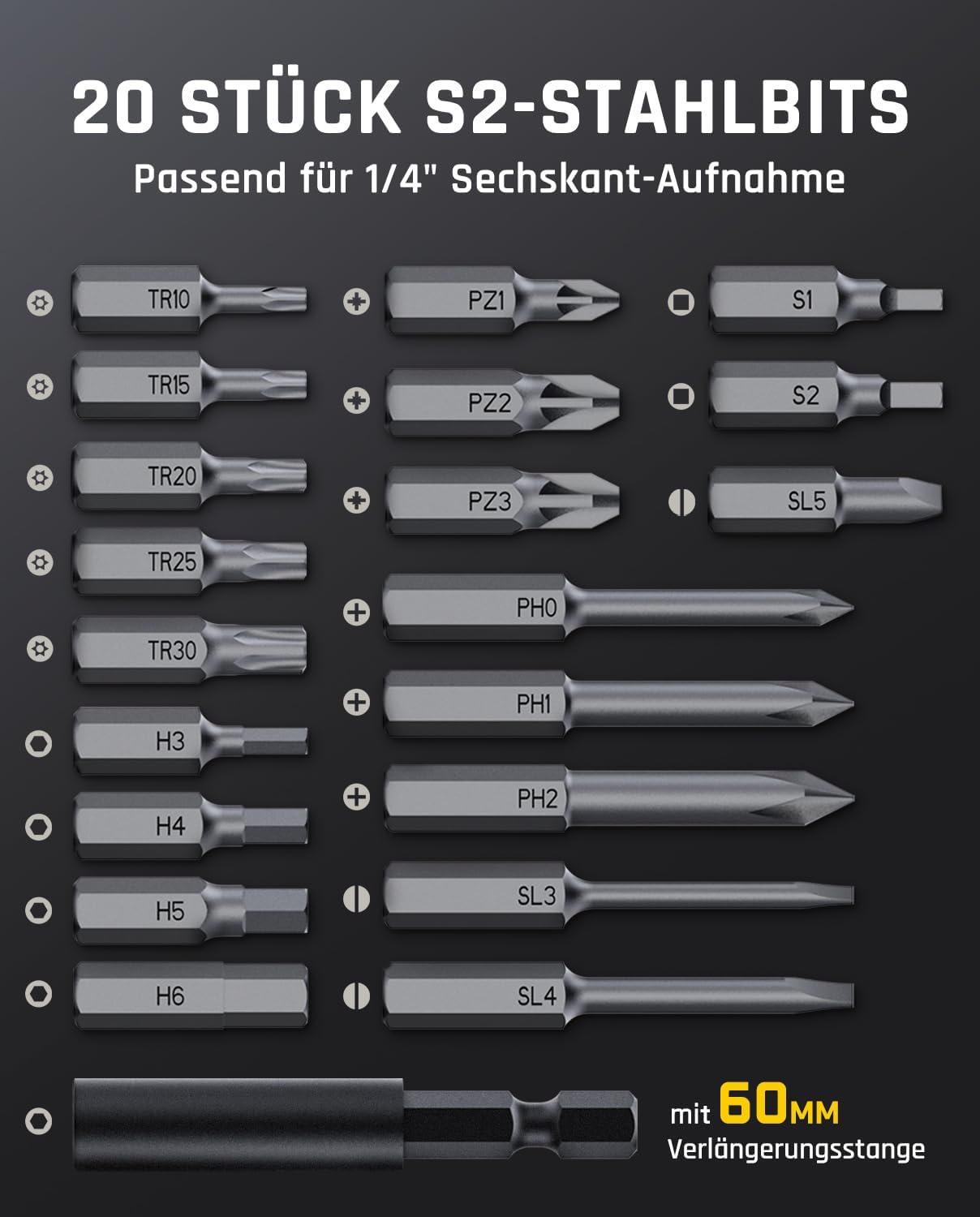 Thumbnail 6 de Fanttik S2 Pro 3,7V Elektroschrauber 2000 mAh