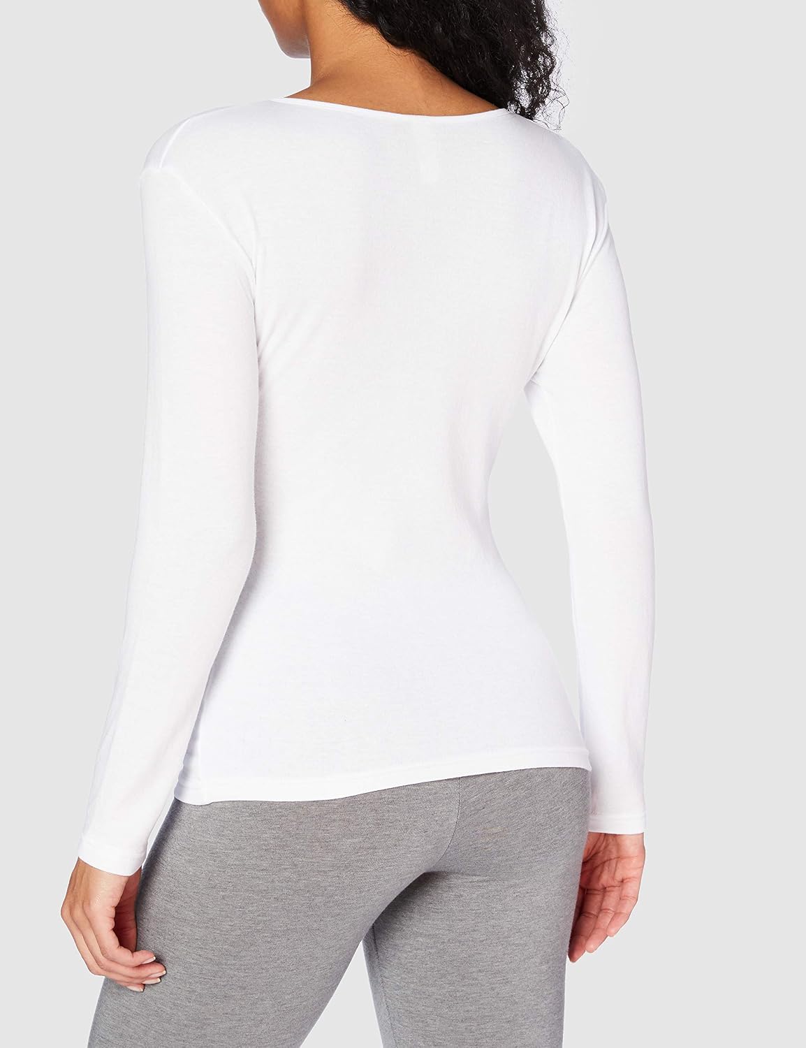 Detalle de Playtex T-Shirt Col V Thermique 100% coton
