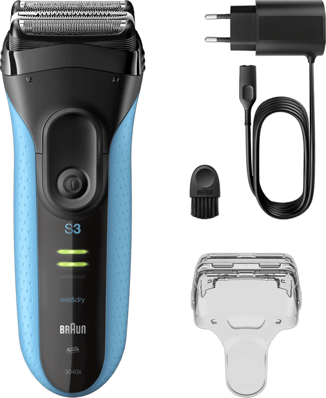 Detalle de Braun Series 3+ 3040S Blau 🔪