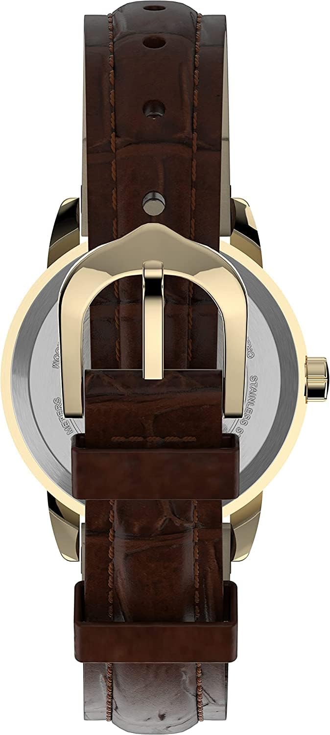 Detalle de Timex Women's Easy Reader Date 25mm Leather Strap Watch
