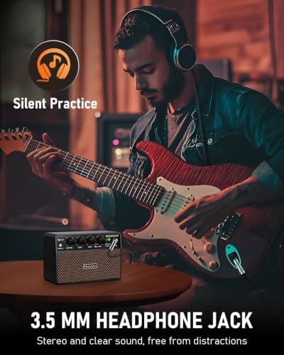 Thumbnail 7 de Flatsons FBA-10 Practice Guitar Amp: 10W Analogue Dual-Mode with Wireless Streaming