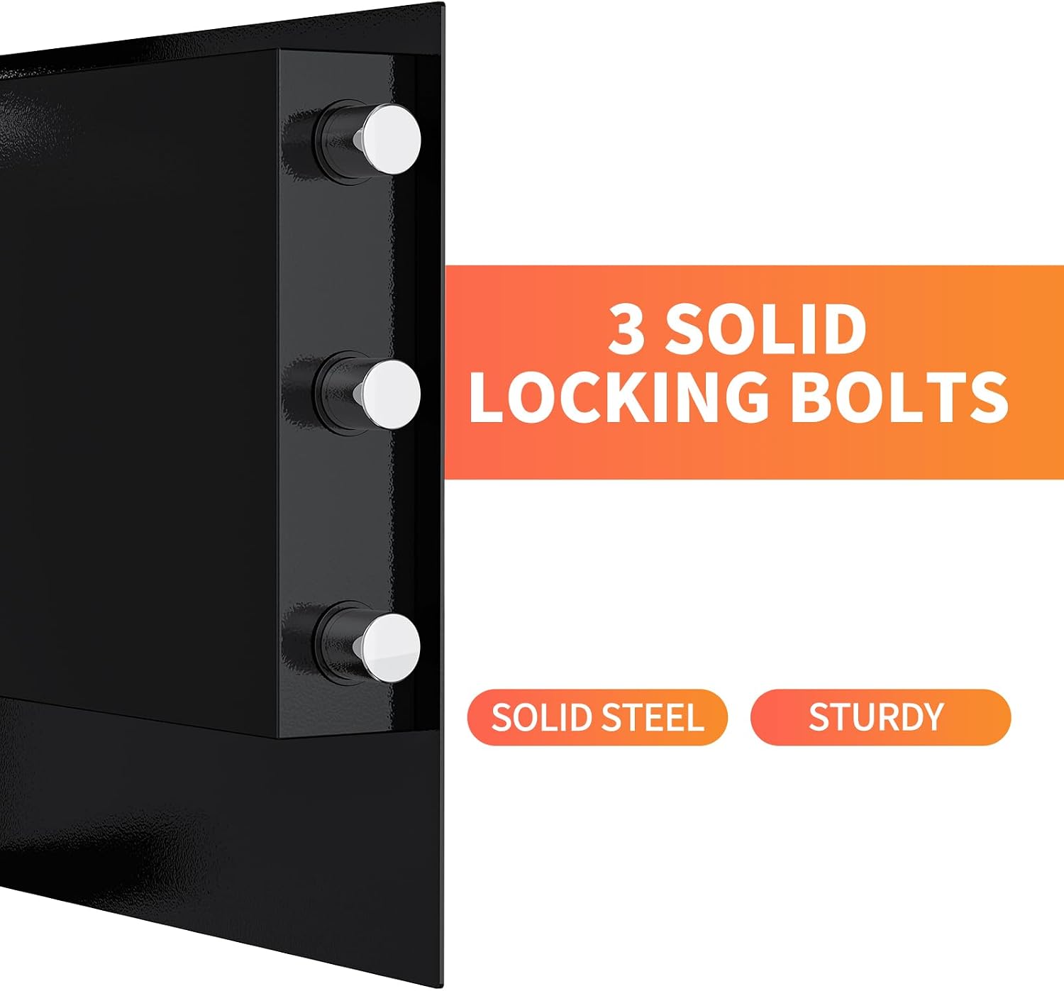 Detalle de WASJOYE 100.8L Large Depository Drop Safe for Business – Anti-theft Drop Slot Cash & Document Box