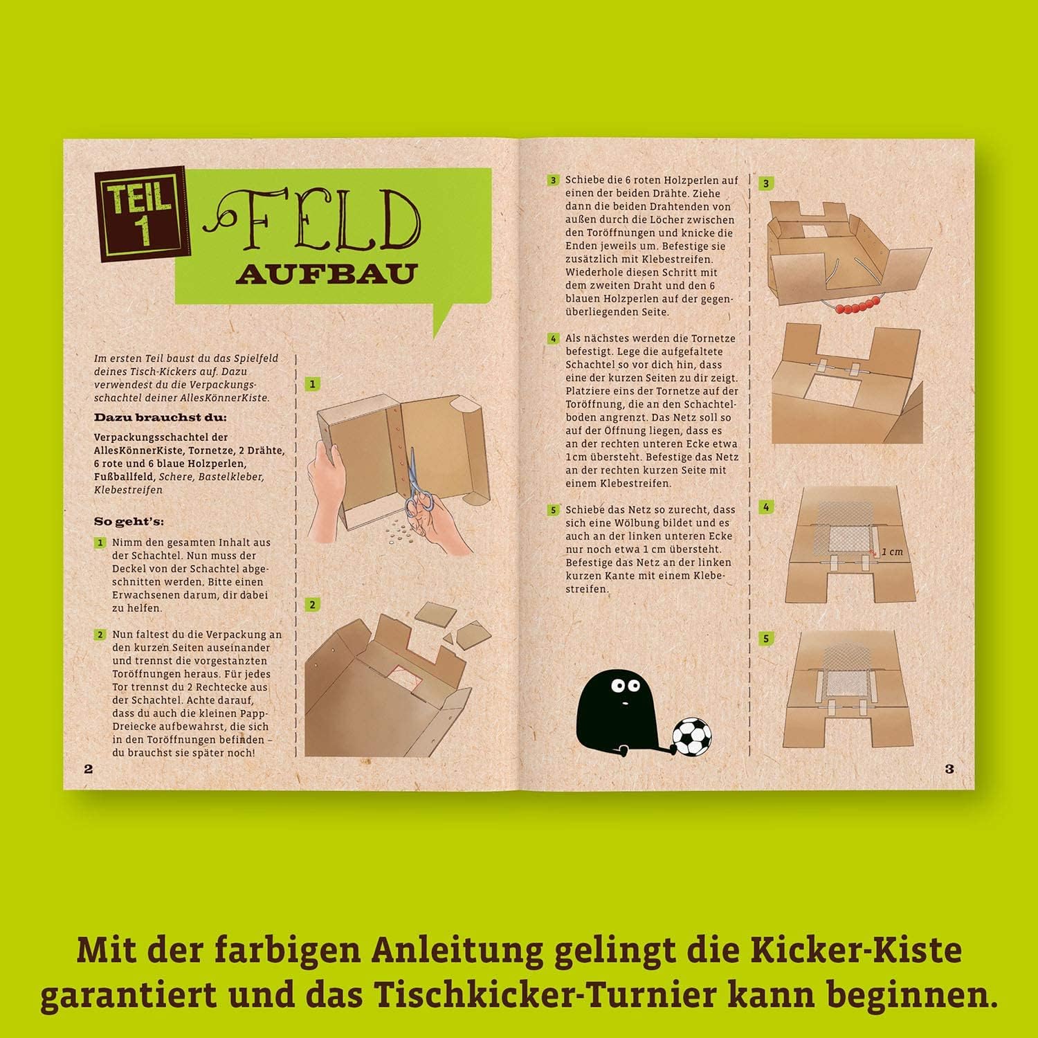 Thumbnail 4 de Kosmos AllesKönnerKiste Fußball Tisch-Kicker
