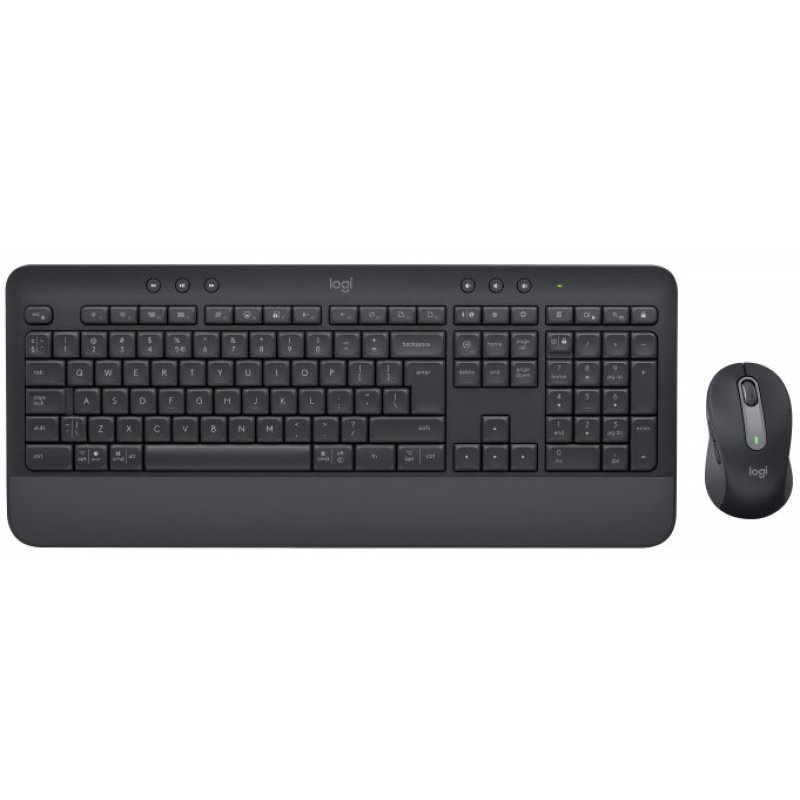 Detalle de Logitech Signature MK650 Combo For Business (teclado y ratón) Bluetooth grafito, QWERTY español