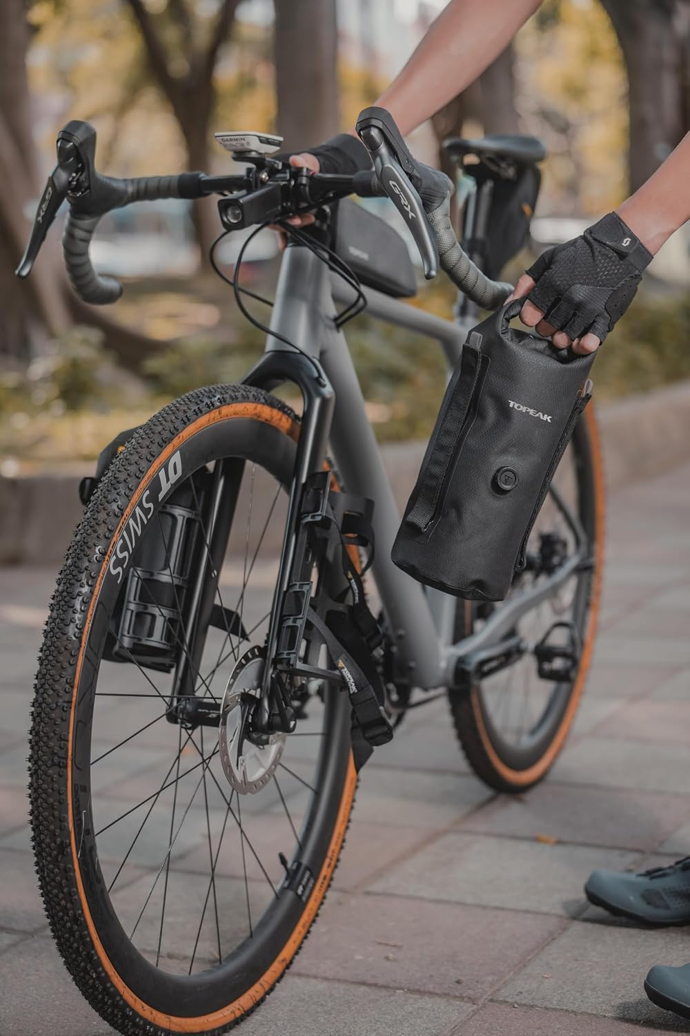 Detalle de Topeak Fork Drybag 4 Litres, Black