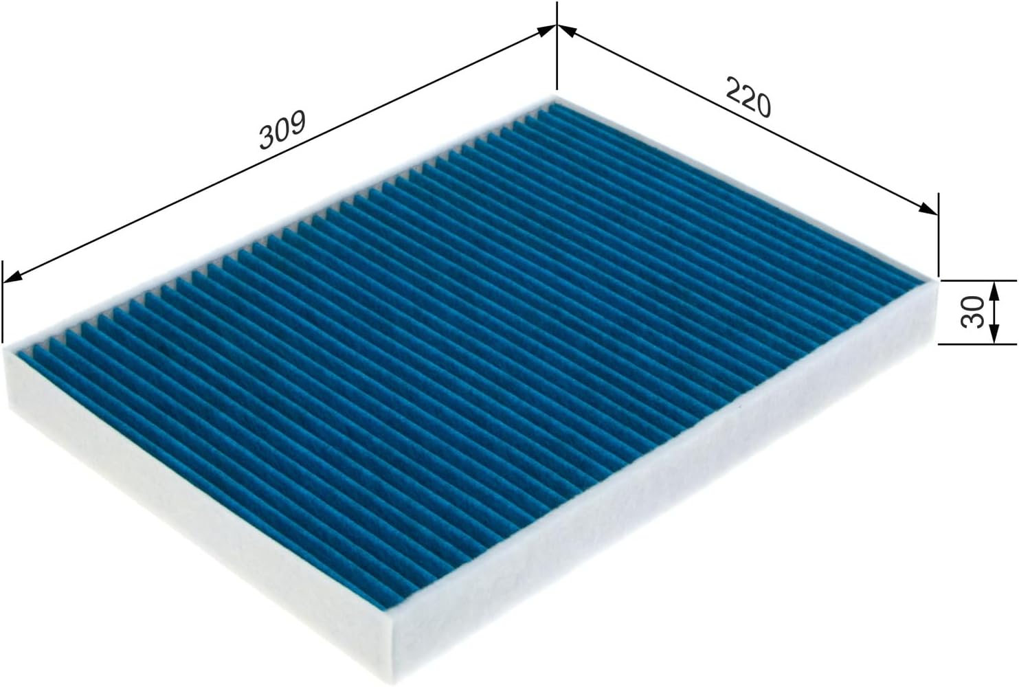 Detalle 2 de Bosch A8565 filtre d'habitacle