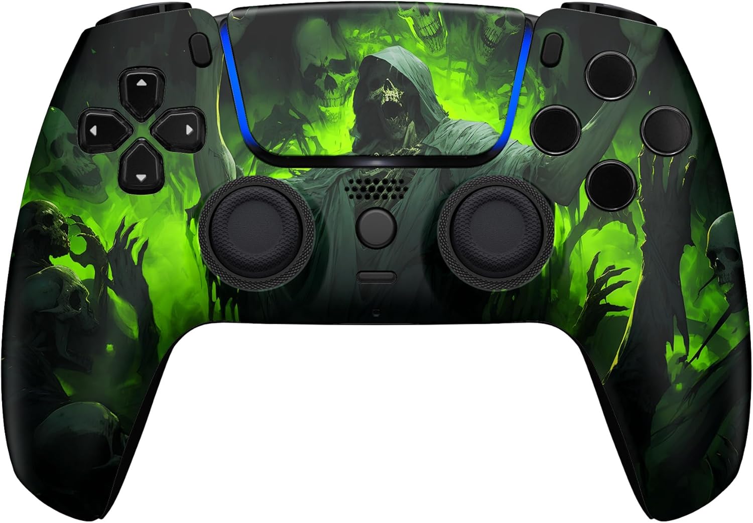 Thumbnail 5 de eXtremeRate LUNA Redesigned Front Shell Touchpad for PS5 Controller (BDM-010/020/030/040/050) – Dark Carnival
