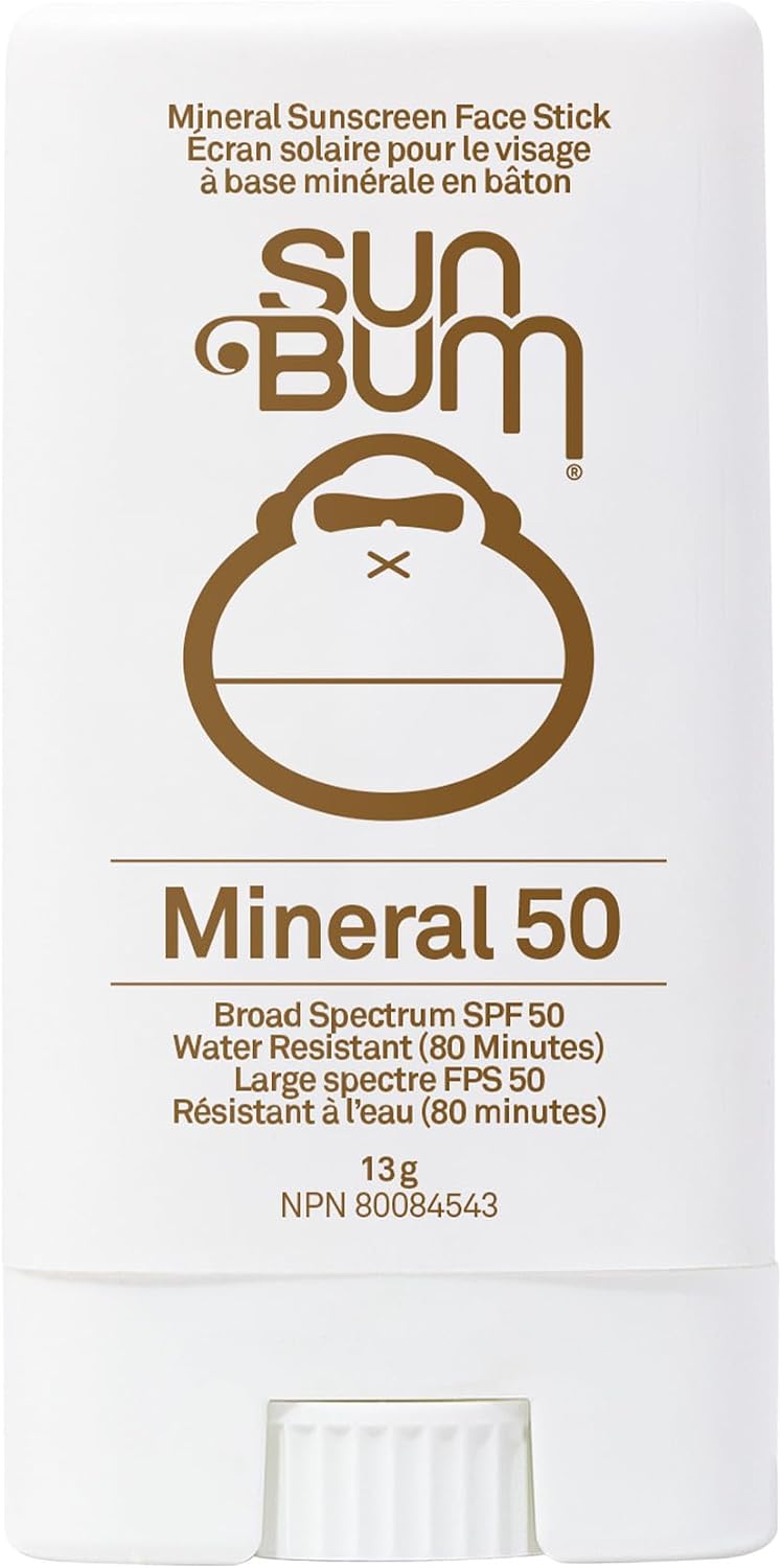 Detalle de Sun Bum 25-62335 Mineral SPF 50 Face Stick, Broad Spectrum Zinc Oxide
