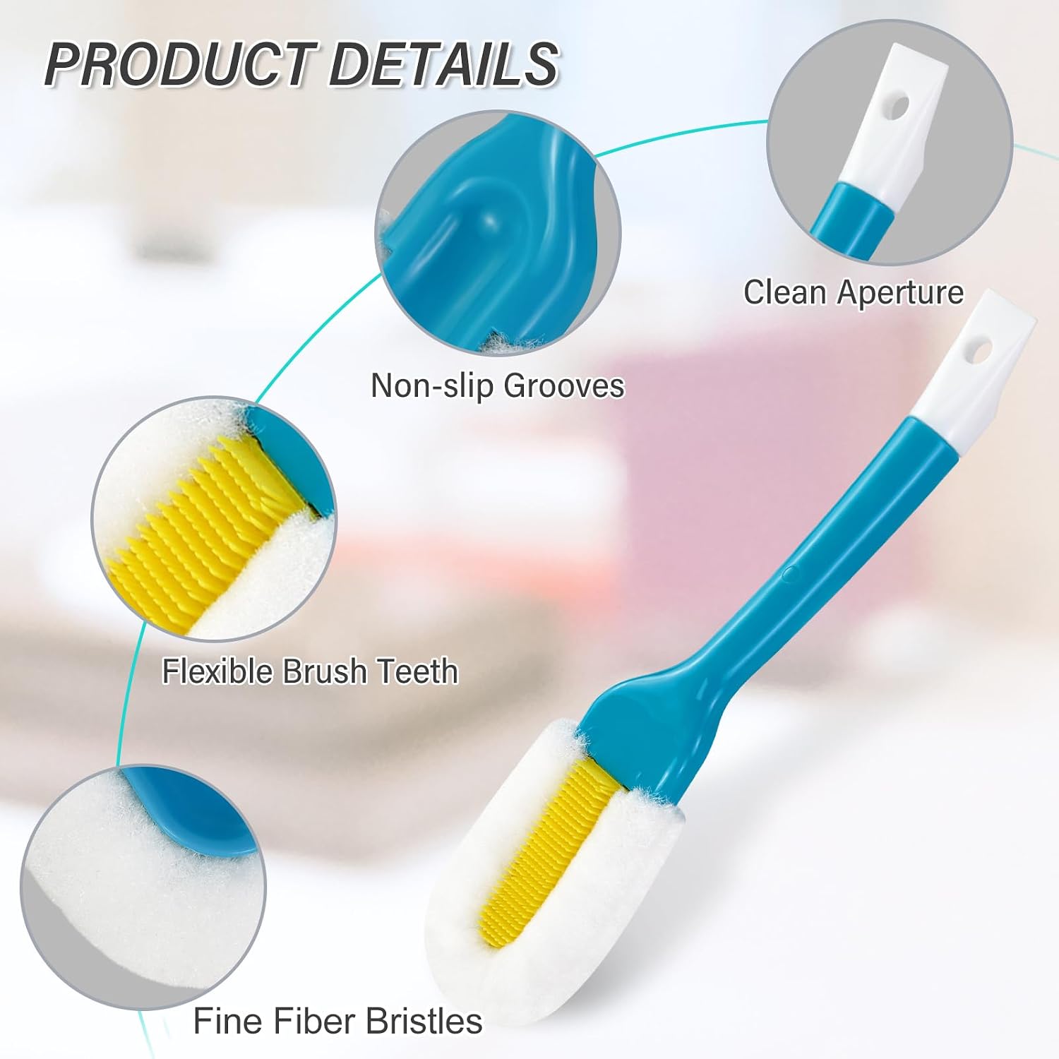 Detalle de Andiker Shoe Cleaning Brush with EVA Bristles