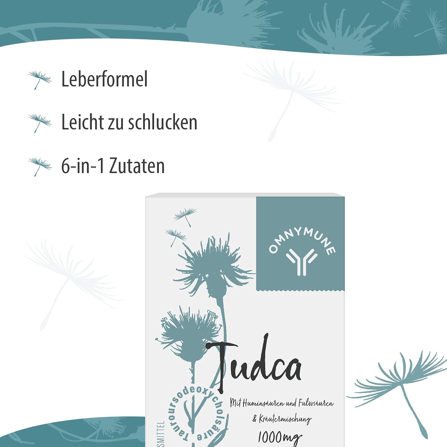Thumbnail 4 de TUDCA 1000 mg Kapseln 60 Stück Nahrungsergänzungsmittel 💊