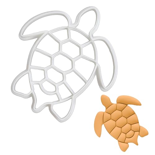 Detalle de Emporte-pièce tortue de mer Bakerlogy – 7,5 × 8,5 cm (1 pièce)