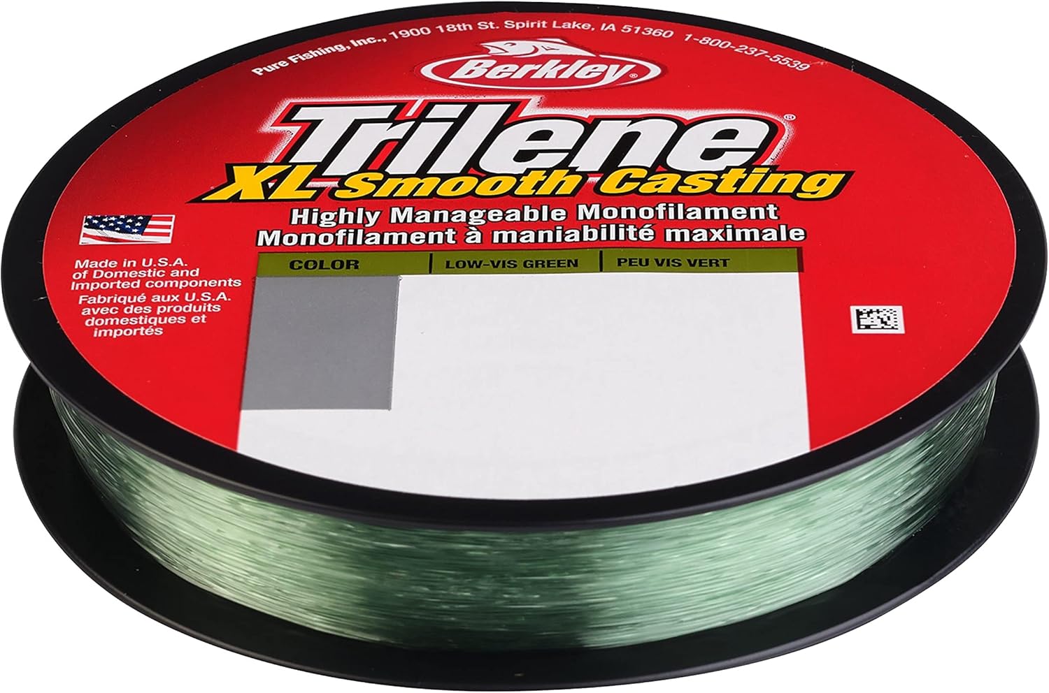Thumbnail 4 de Berkley XLFS6-22 Trilene XL vert 0,22 mm - 6 lb / 330 yd