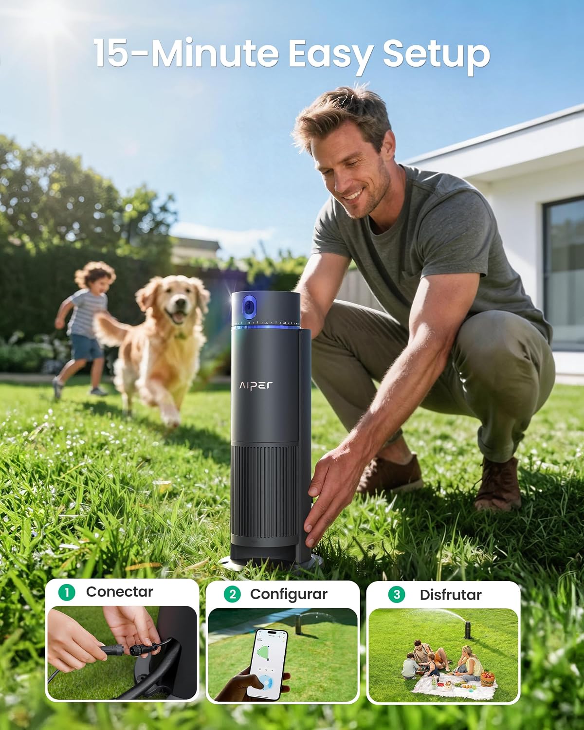 Thumbnail 6 de Aiper IrriSense 2 Smart Irrigation System: one-smart-unit for efficient lawn watering