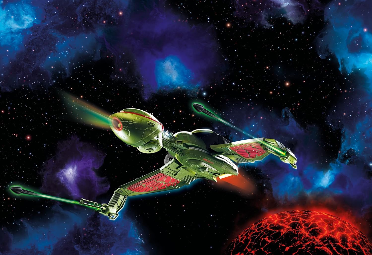 Detalle 2 de PLAYMOBIL 71089 Star Trek Klingonenschiff