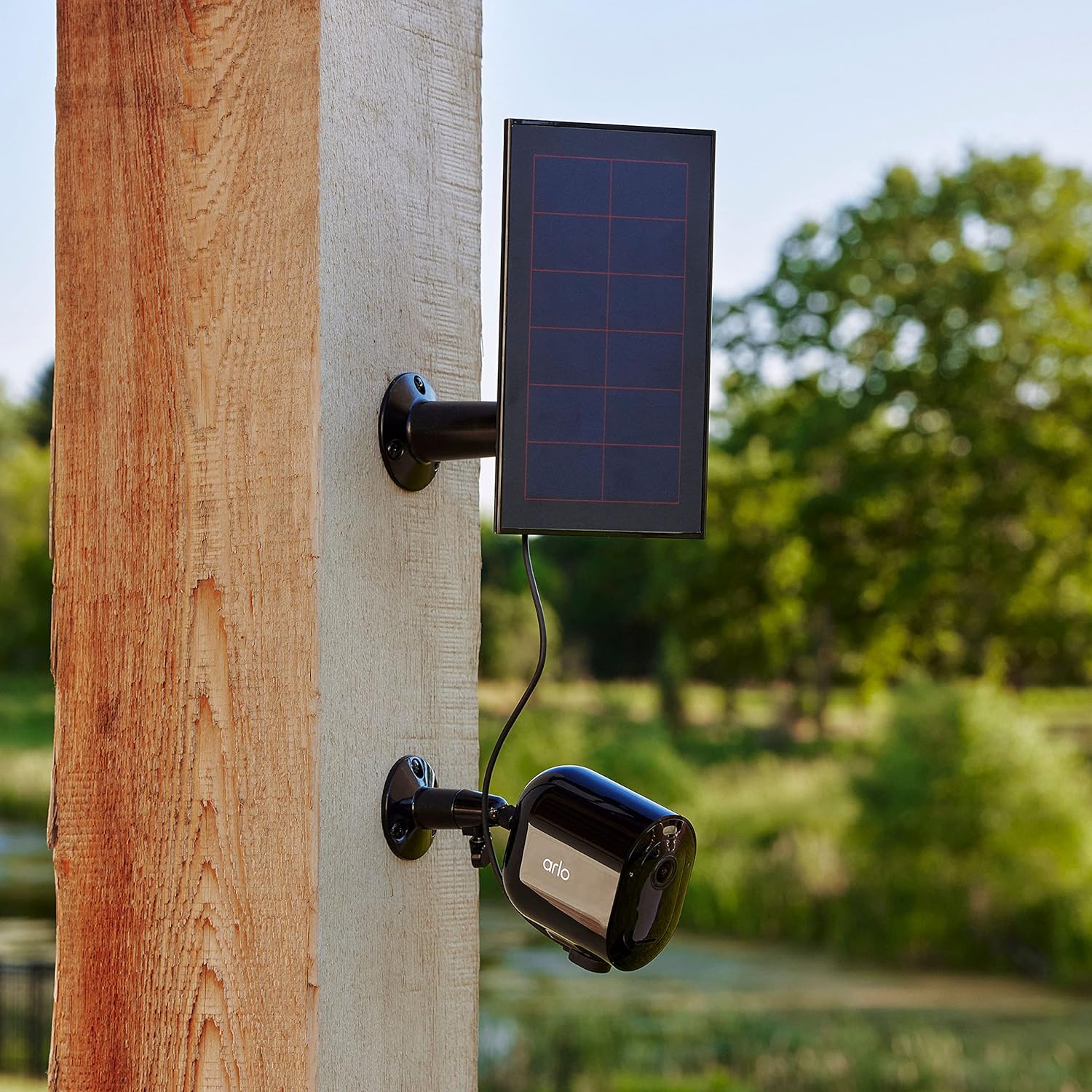 Detalle 1 de Arlo Pannello Solare 2,4 m Nero Compatibile Pro 3-5