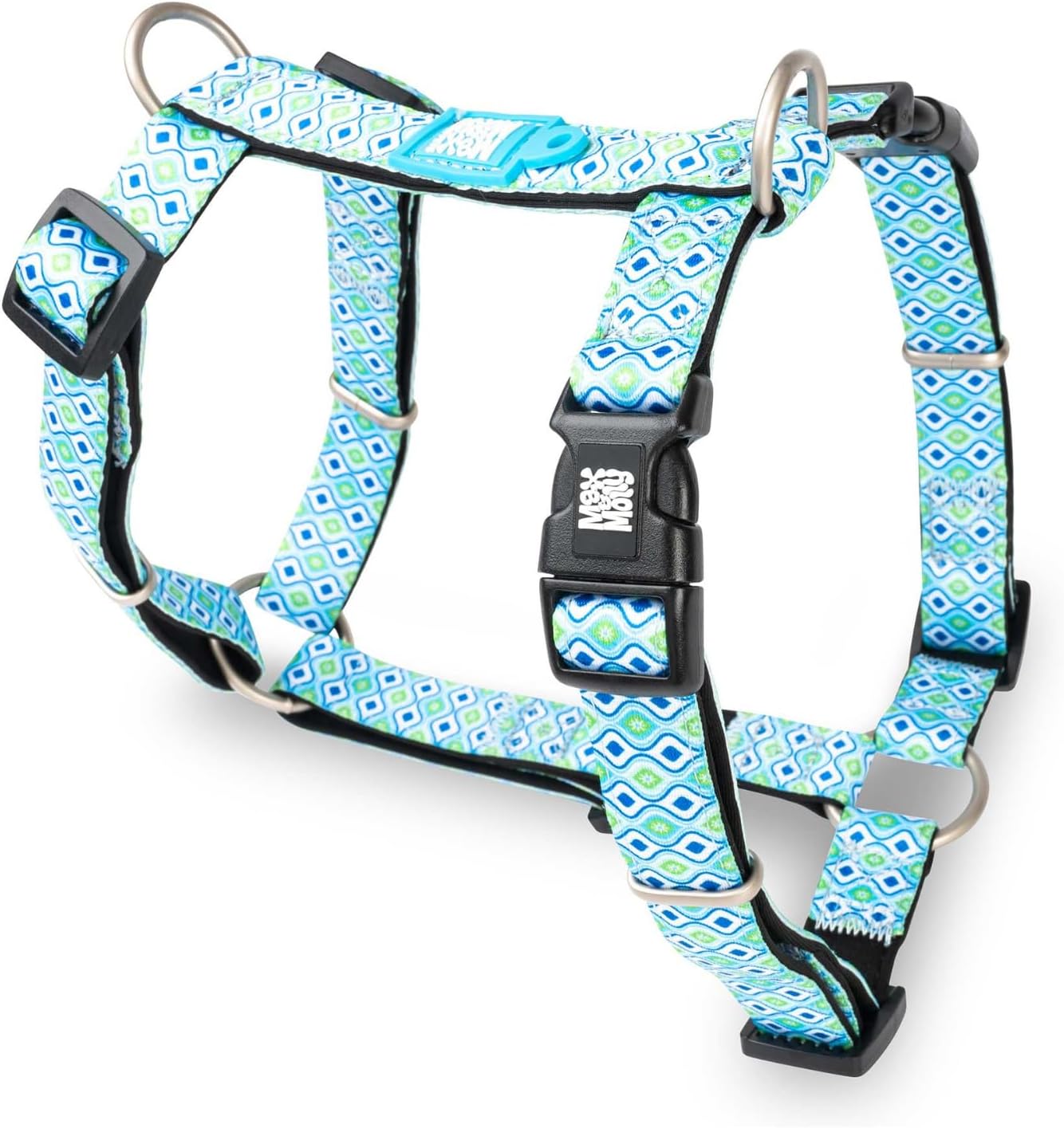 Detalle de Max & Molly H-Geschirr - Retro Blue, XS