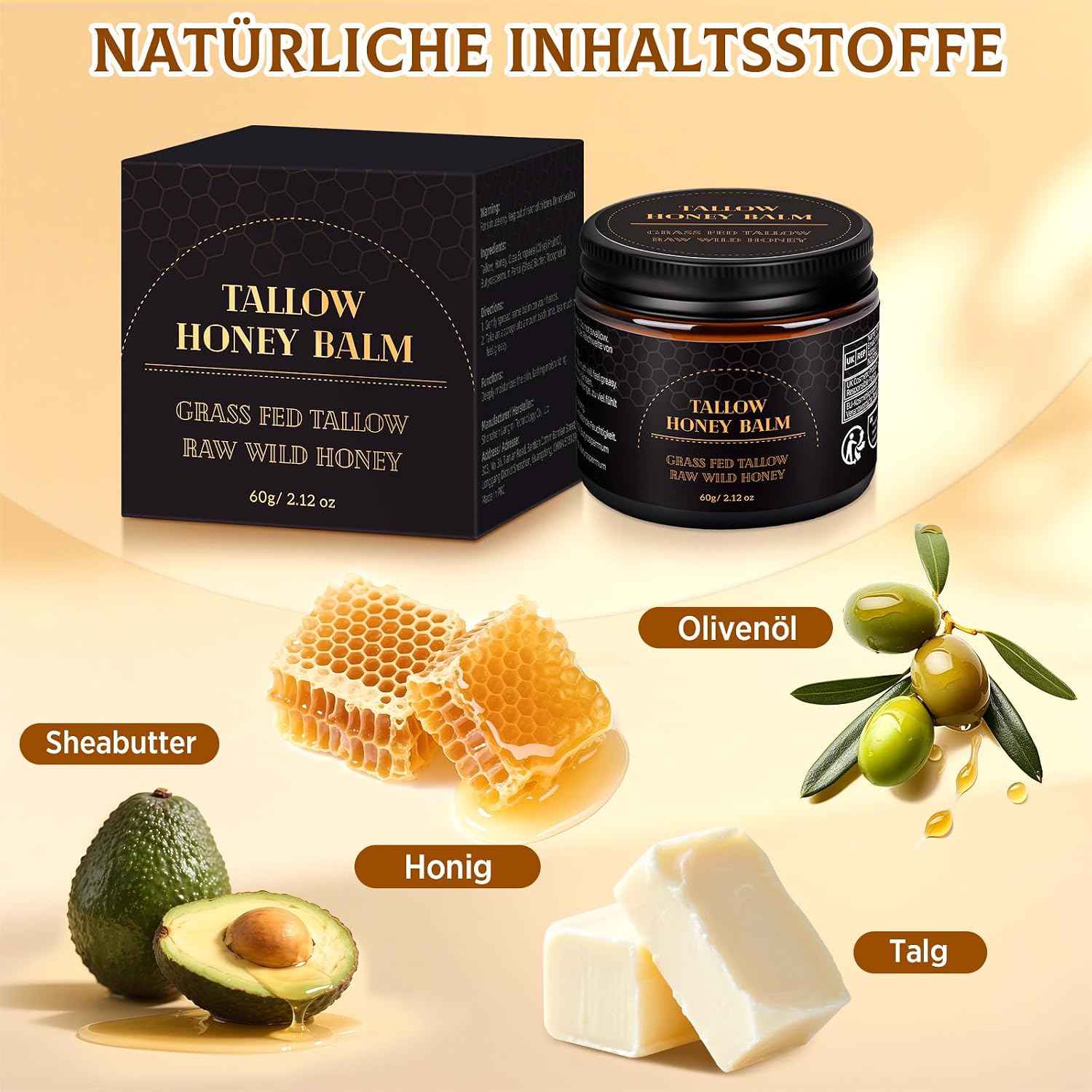 Detalle 2 de Ingbear Beef Tallow Creme 60 g