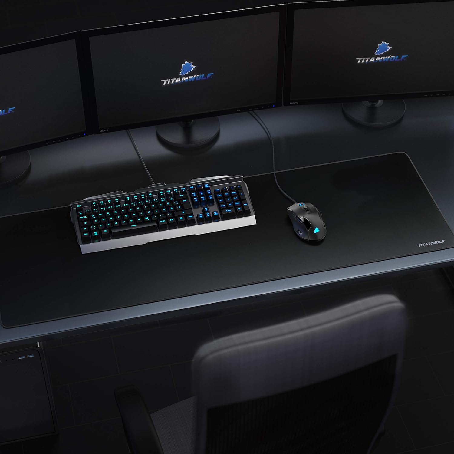 Thumbnail 5 de TITANWOLF Extra Large Gaming Mouse Mat 1200x400mm