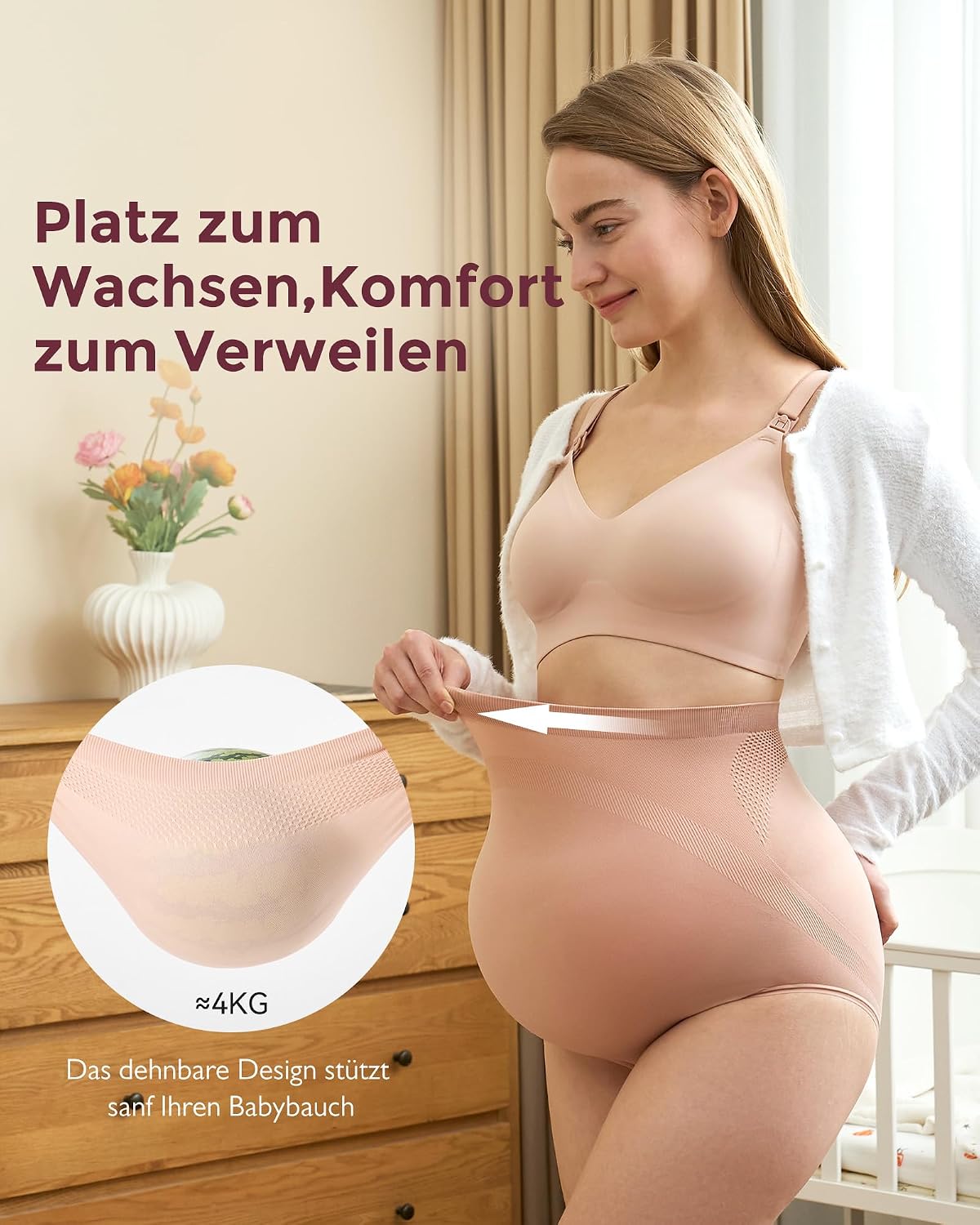 Thumbnail 2 de momcozy Umstandsunterwäsche Hoch Taillie