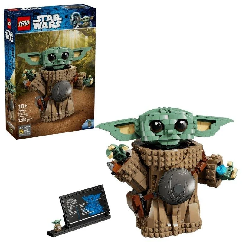 Detalle de LEGO Star Wars Grogu Aprendiz de Mandaloriano 75446 – 1200 piezas