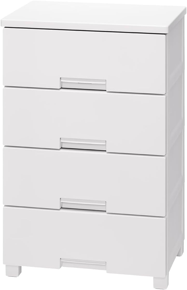 Detalle de 天馬 110016048 フィッツチェスト 4段 幅55cm・奥行41cm・高さ85cm 完成品 ホワイト