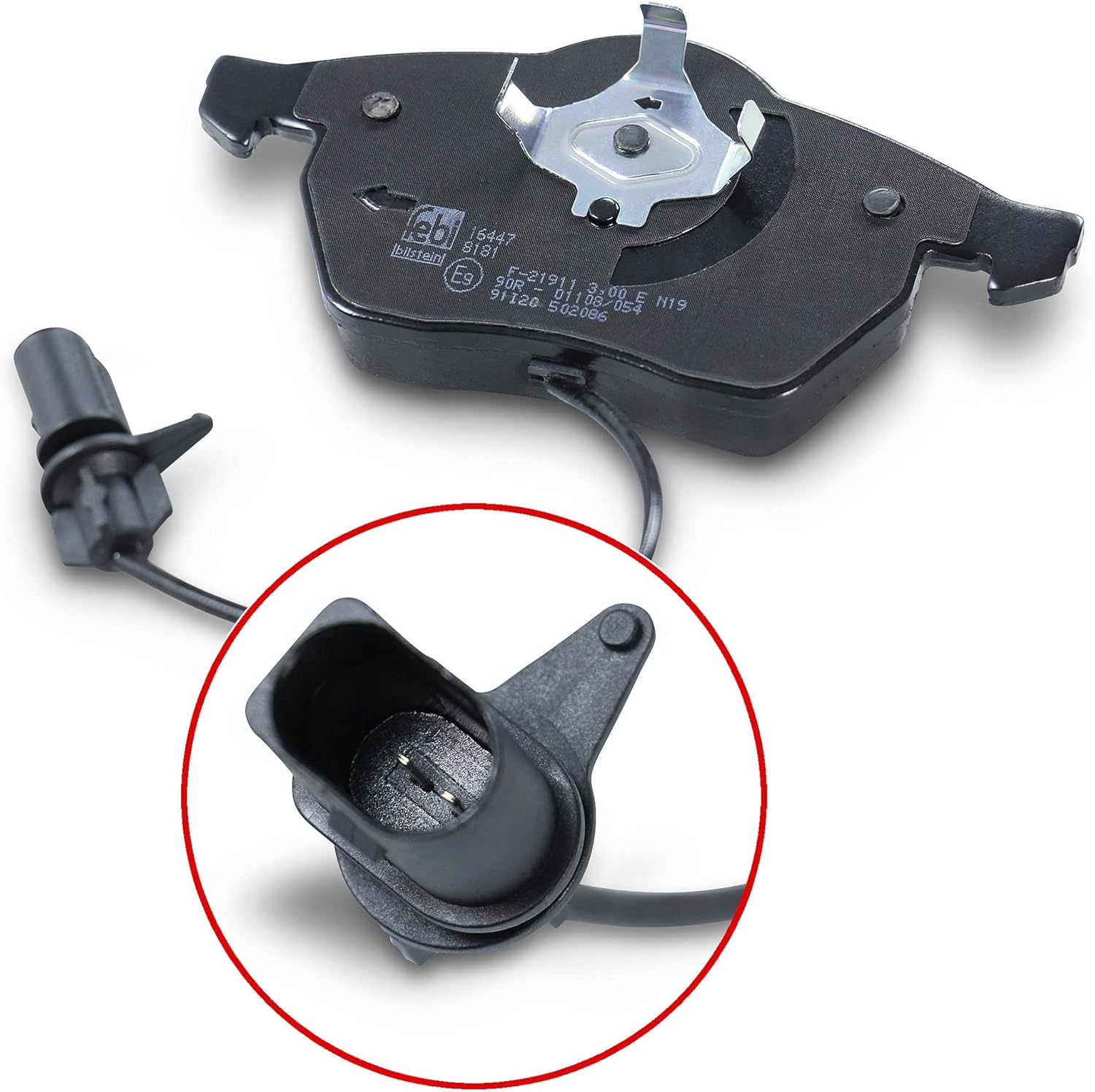 Thumbnail 1 de Febi bilstein 16447: set 4 pastiglie freno anteriori, compatibilità garantita