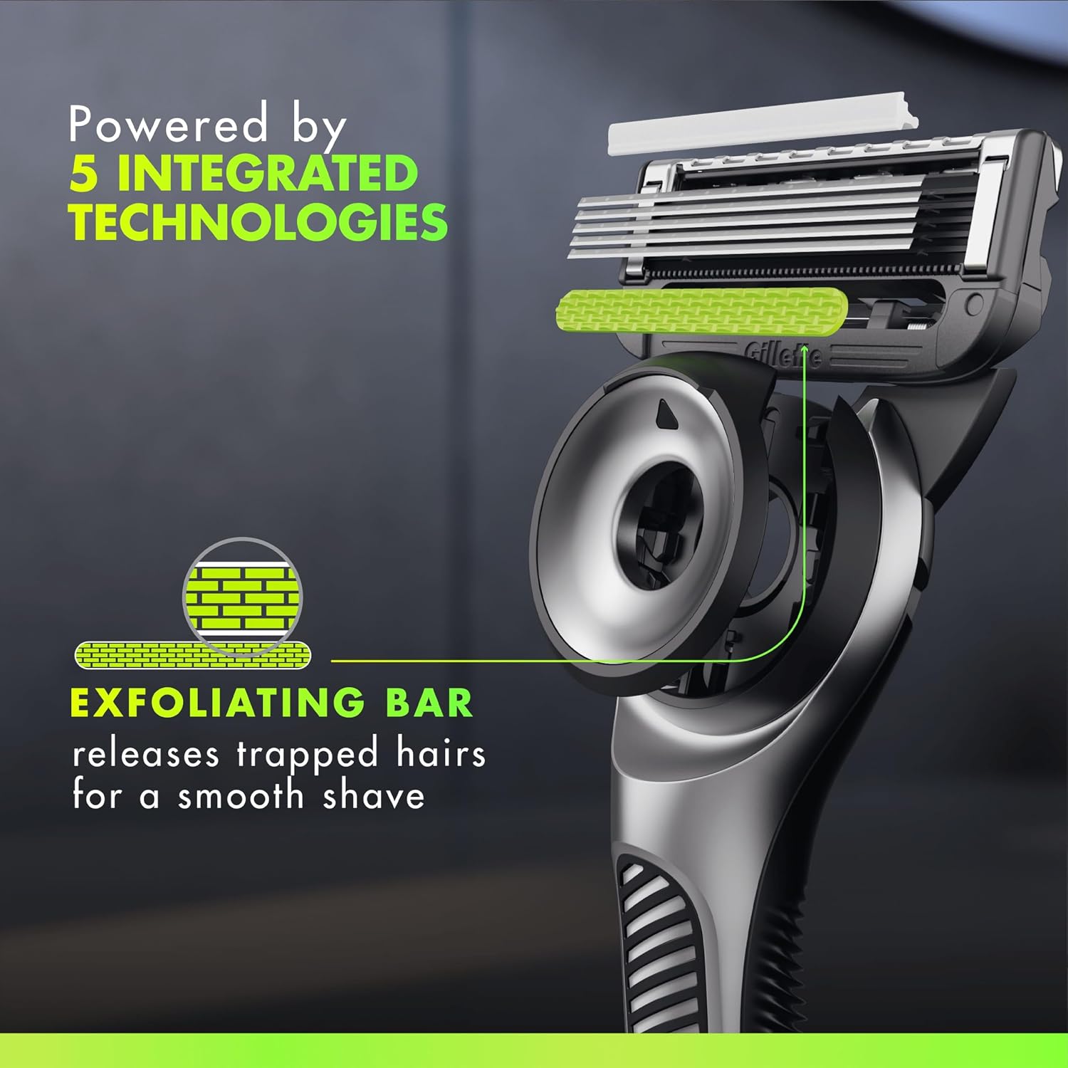 Detalle de Men’s Razor with Exfoliating Bar