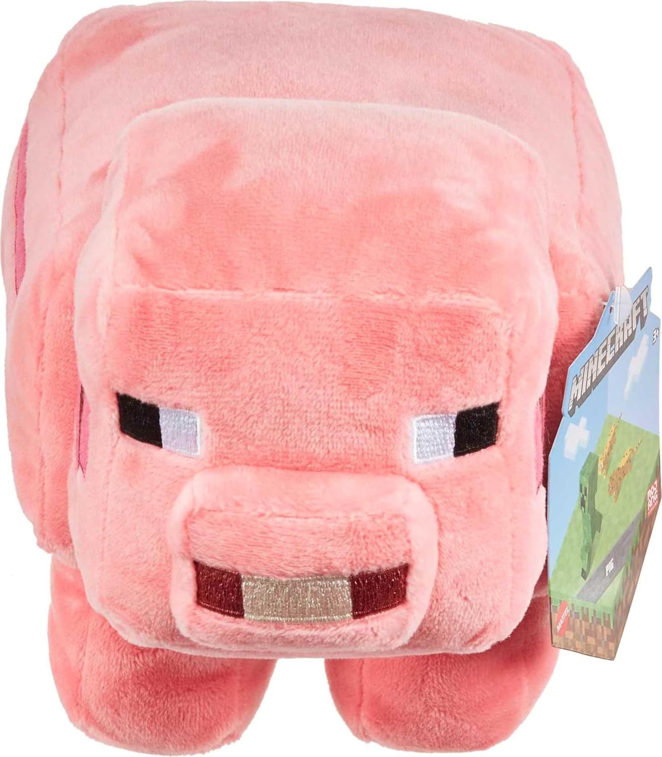Detalle 2 de Minecraft Plush 8-in Pig Character Doll