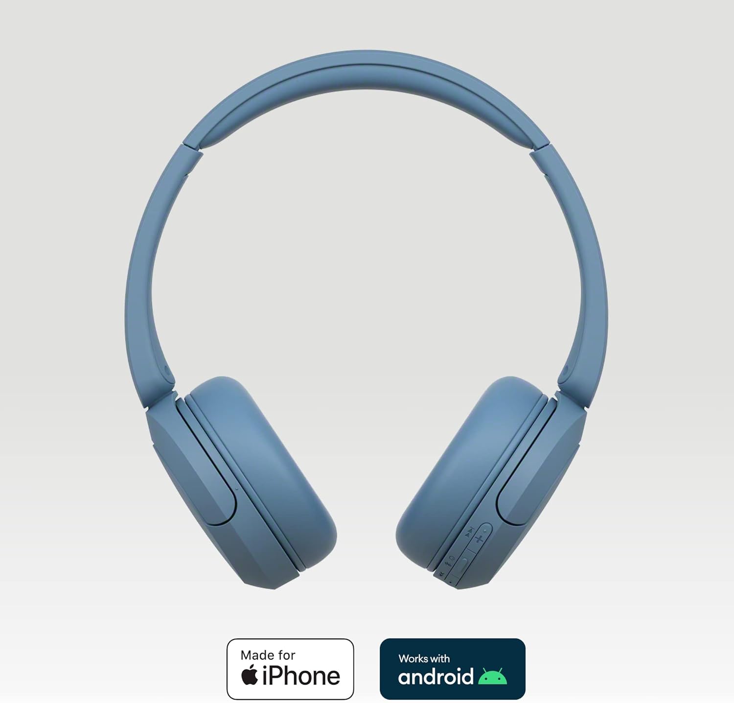 Detalle 2 de Sony WH-CH520 Auriculares Bluetooth inalámbricos, 50h, Azul