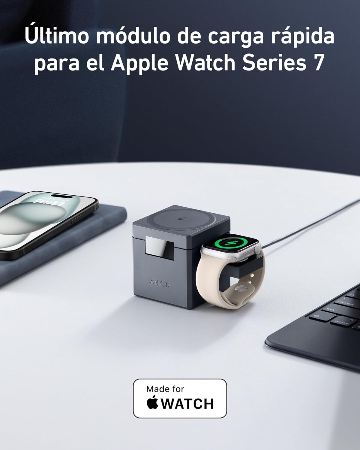 Thumbnail 4 de Anker MagGo Cubo 3 en 1 MagSafe 15W