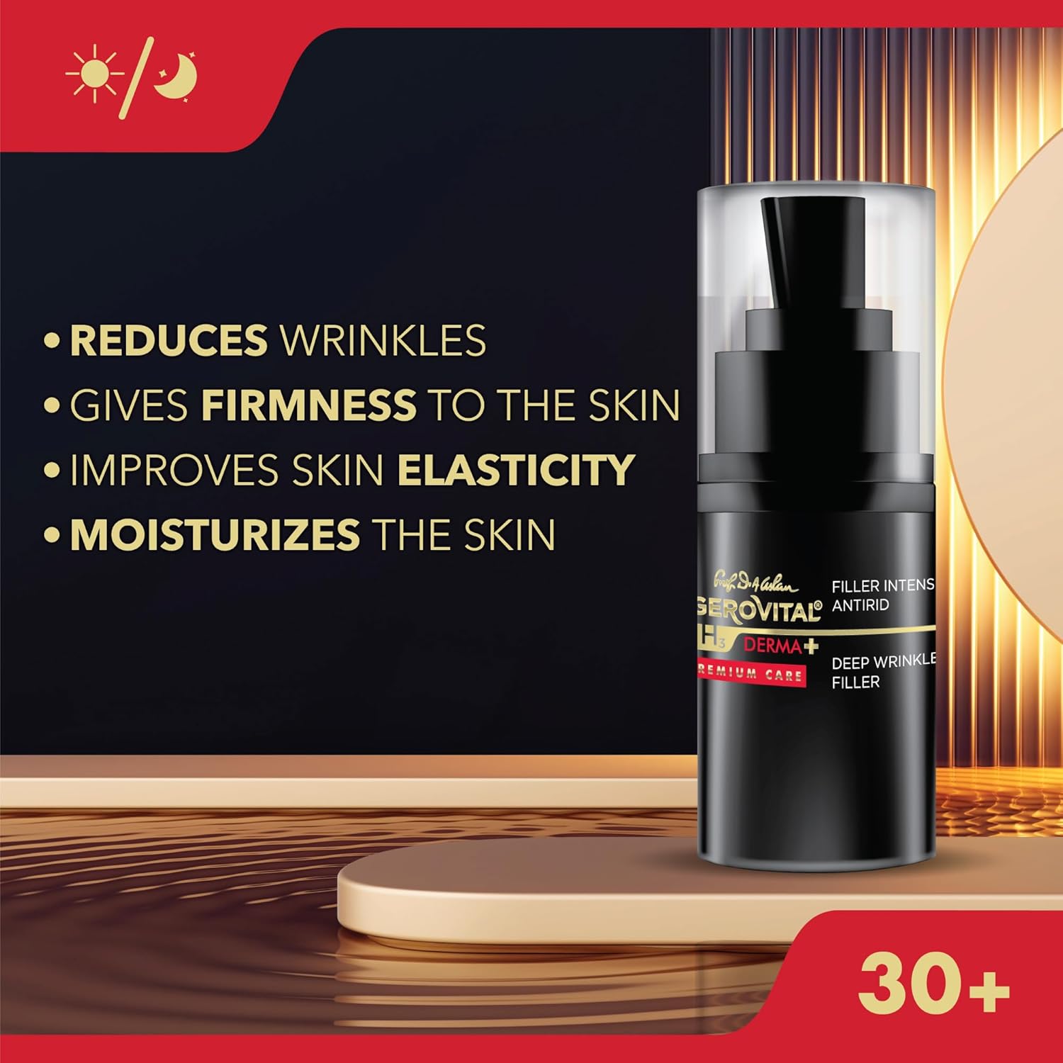 Thumbnail 4 de Intensives Filler Anti-Falten Serum von Gerovital H3 Derma + Premium Care (15 ml)