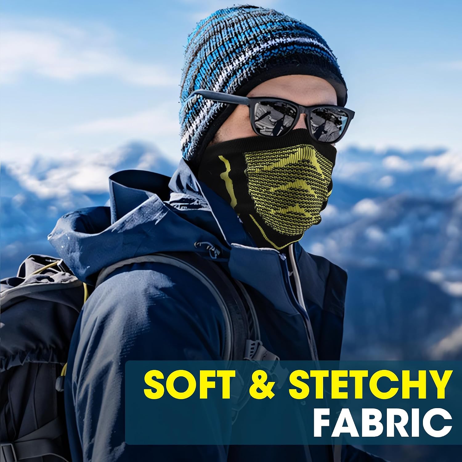 Thumbnail 6 de WTACTFUL Winter Neck Warmer Gaiter (1Pack/2Pack) – Breathable, Seamless Thermal Face Cover