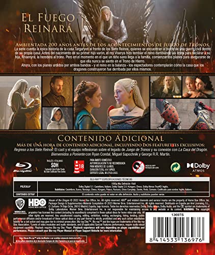 Thumbnail 1 de La casa del dragón (Temporada 1) en Blu-ray de Warner Bros