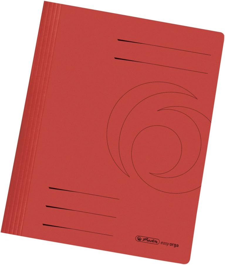 Thumbnail 5 de Herlitz Schnellhefter A4 Karton gefaltet, orange intensiv – 25 Stück