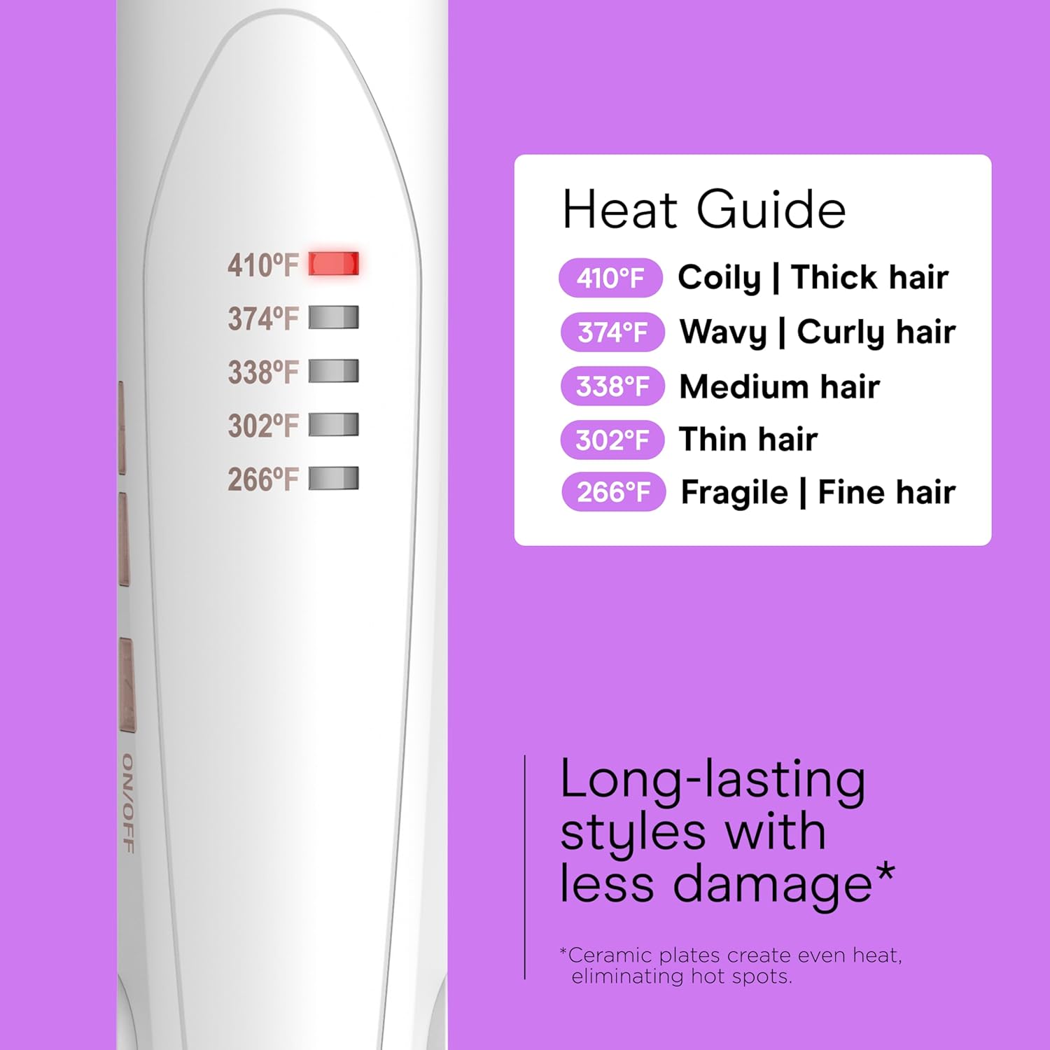 Thumbnail 3 de Conair Double Ceramic 1-Inch Flat Iron