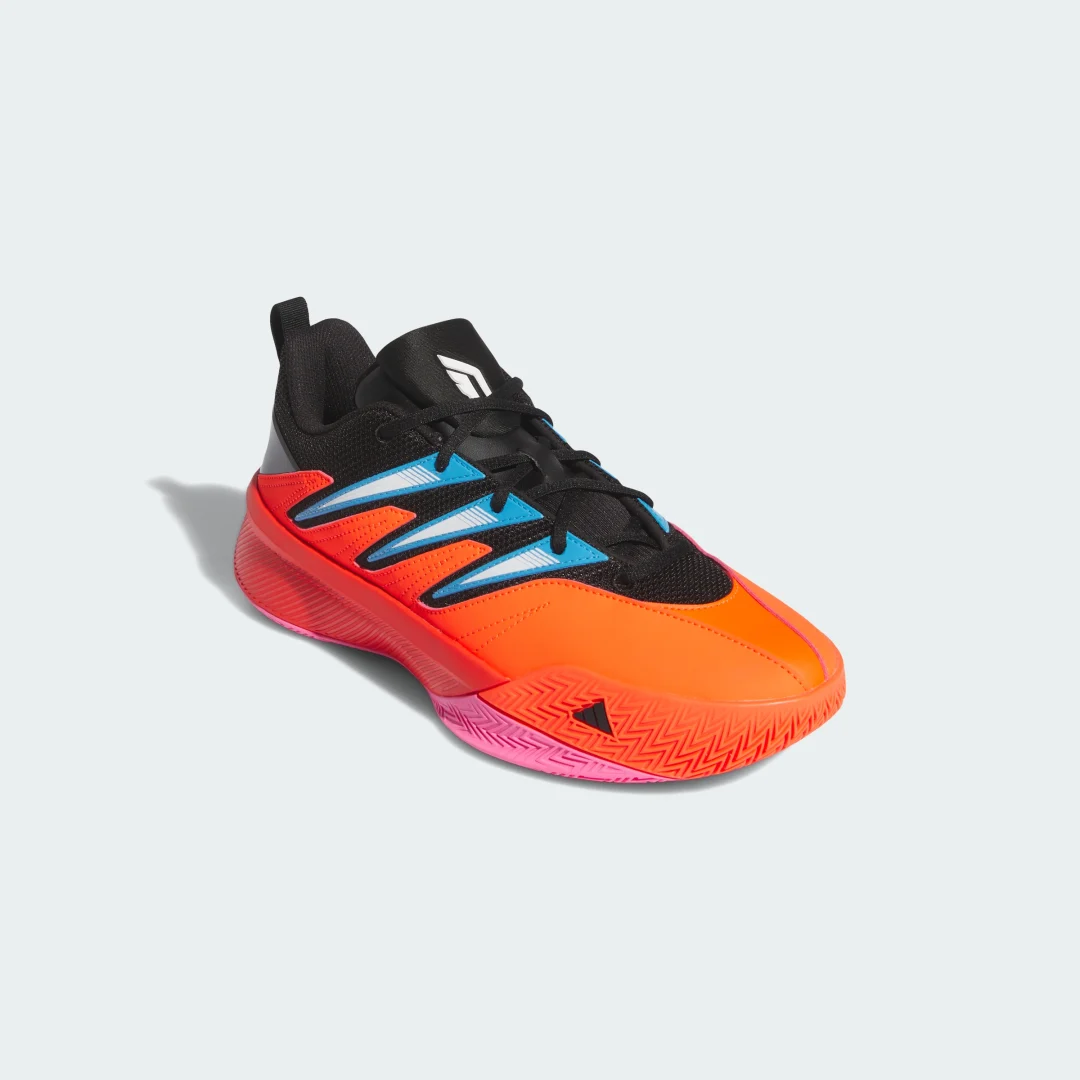Detalle 2 de Zapatilla Adidas Dame Certified Low 3: estilo y comodidad en rojo