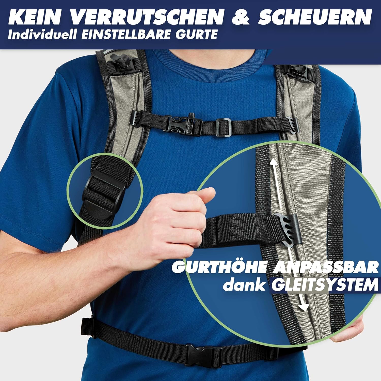 Thumbnail 1 de SASMO Trinkrucksack Sand 6L