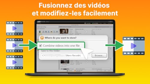Thumbnail 6 de Nero Recode: Convertisseur Audio et Vidéo – Ripper DVD vers MP4, avec Licence à vie pour 1 PC