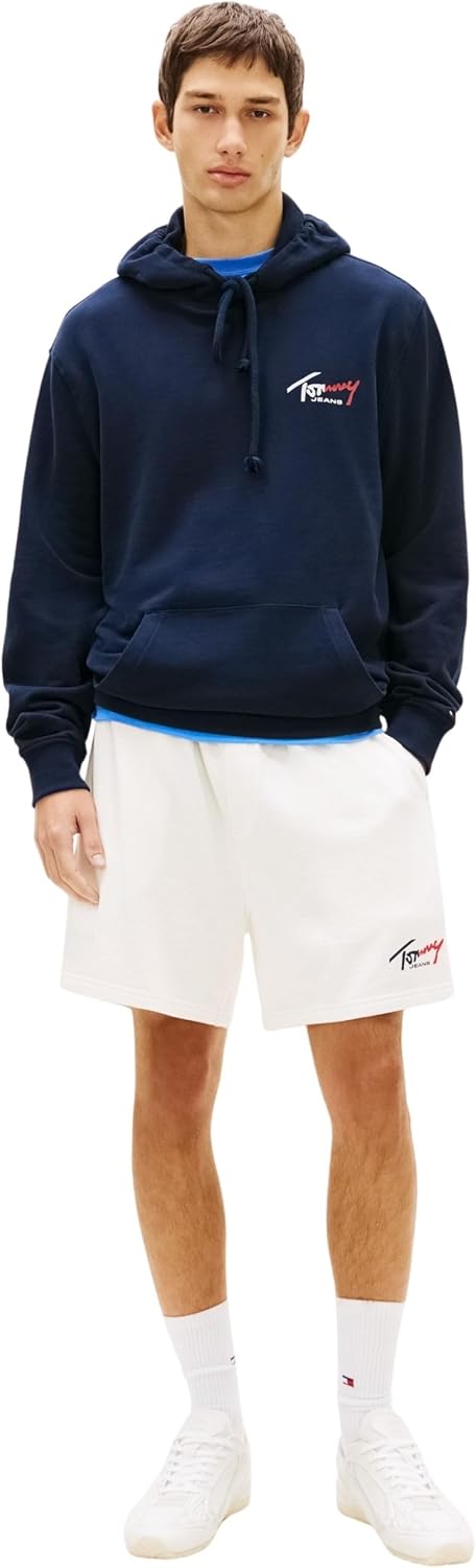 Detalle de Tommy Jeans Tjm Reg Entry Sign Hoodie Ext Dm0dm22680