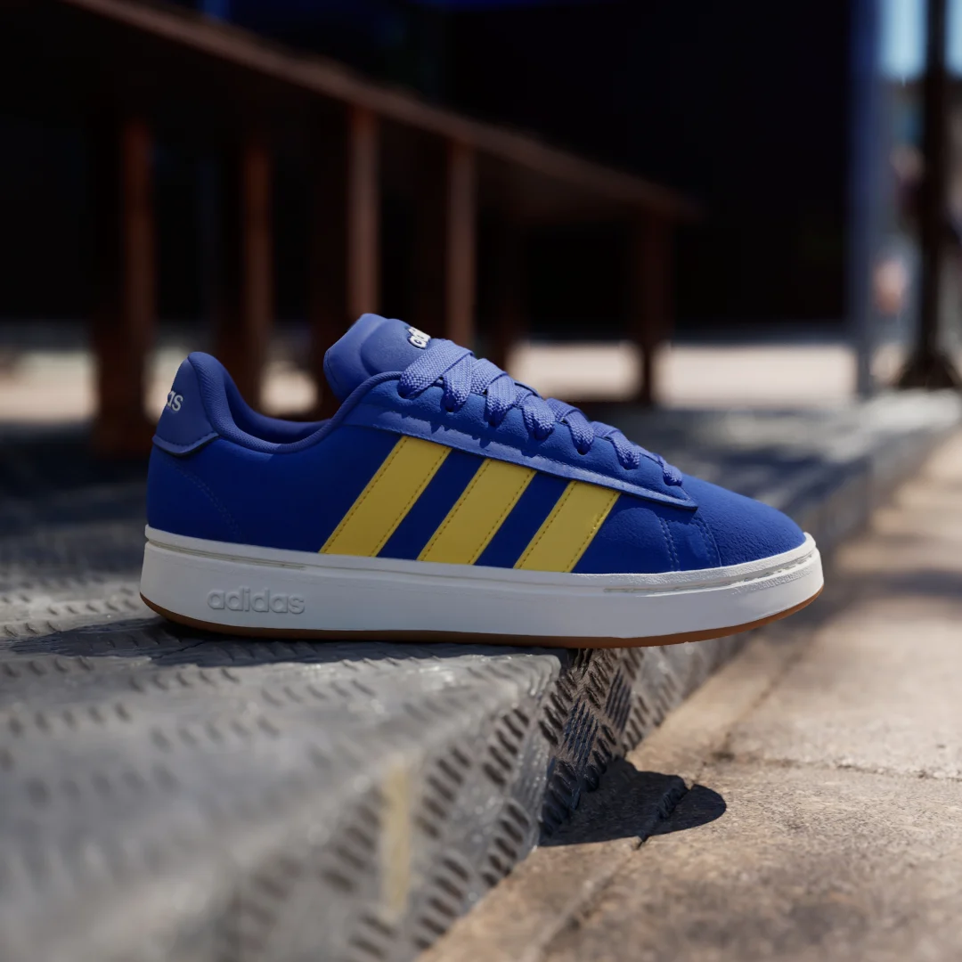 Detalle 2 de Adidas Grand Court Alpha: zapatilla casual en azul para uso diario