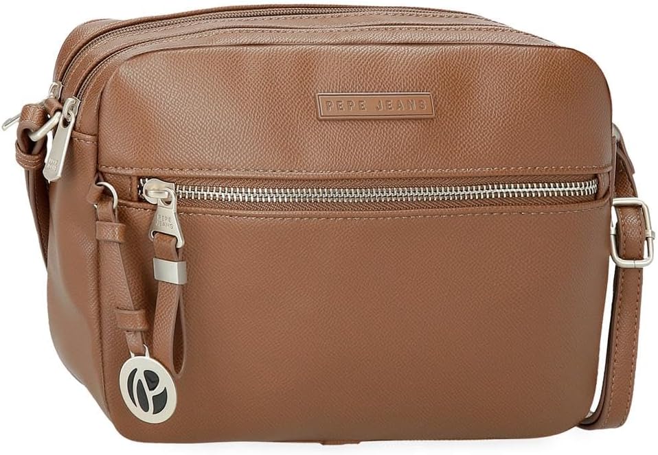 Pepe Jeans Elia Bandolera Marrón 24x16