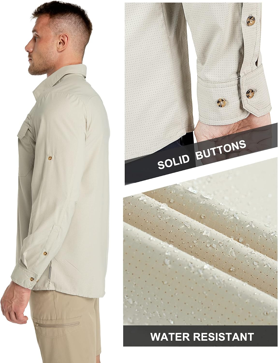 Detalle de 33,000ft UV Protection Safari Shirt UPF50+