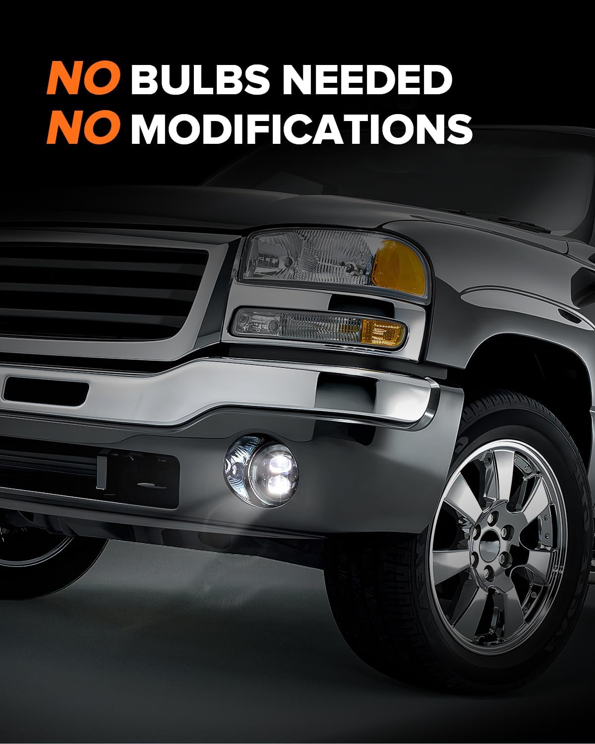Detalle de LED Fog Lights for 2003–2006 GMC Sierra