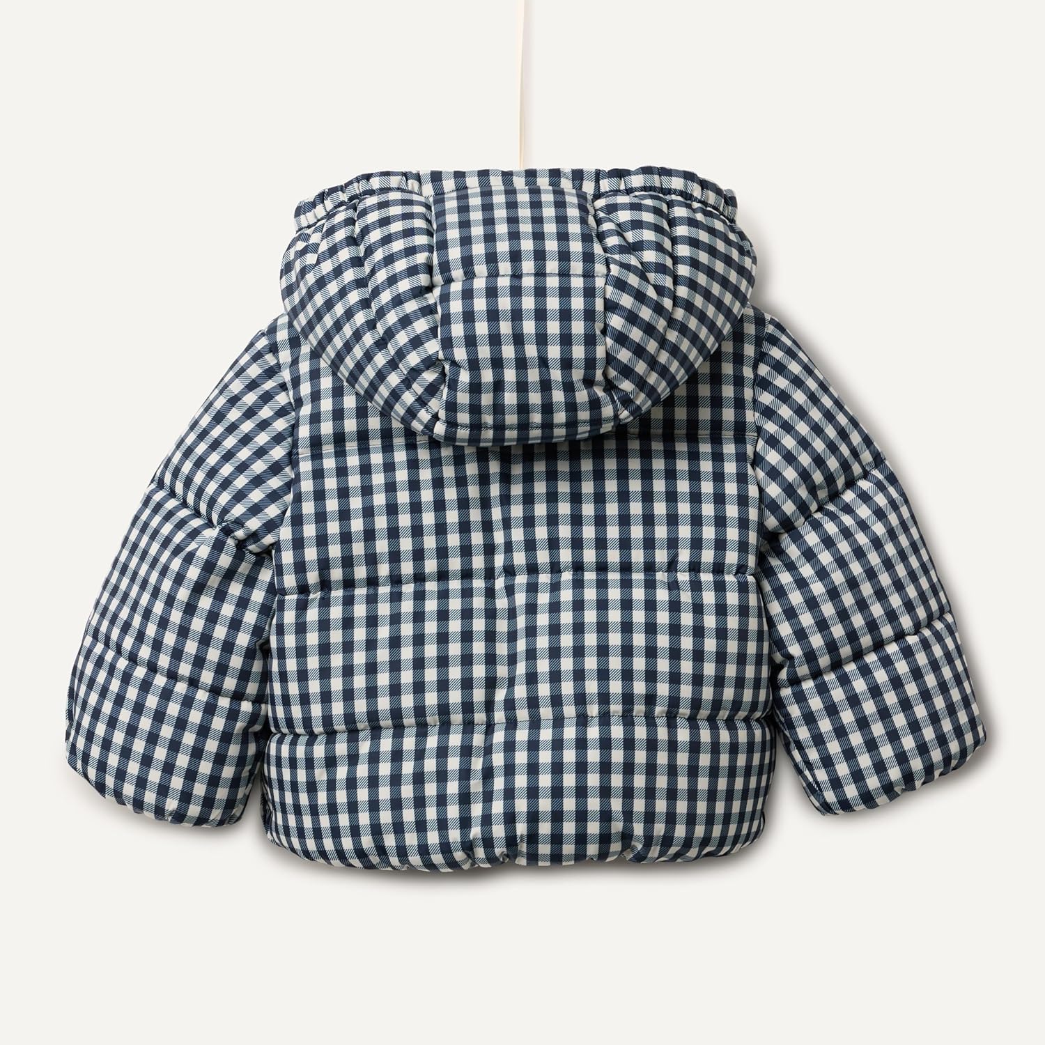 Detalle de Amazon Essentials x Sofia Grainge Water-Resistant Hooded Puffer Jacket for Babies, Toddlers, and Boys